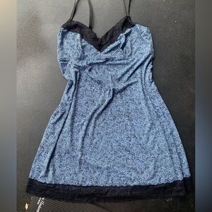 Blue slip/night dress